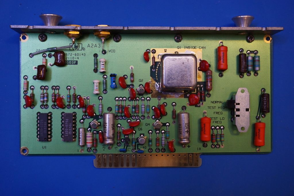 Teardown Of An Hp 8671a Microwave Frequency Synthesizer Kerry D Wong 6969